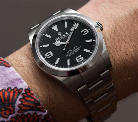 rolex explorer review 2014|rolex explorer 214270 39mm review.